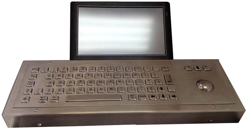 Codeology Industrial PC Stainless steel keyboard IPC with touch screen for factory control